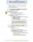 TRANSICIÓN DEMOCRÁTICA ESPAÑA