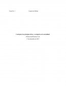 Contrastar los principios éticos y su impacto en la actualidad