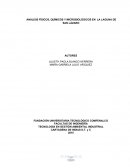 ANÁLISIS FÍSICOS, QUÍMICOS Y MICROBIOLÓGICOS EN LA LAGUNA DE SAN LÁZARO