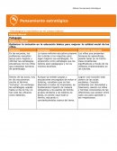 Estrategias y resultados en mi campo laboral . Pedagogía