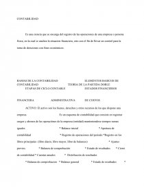ELEMENTOS BASICOS DE LA CONTABILIDAD. Página 1