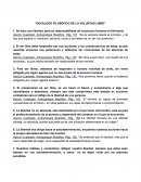 Decálogo filosófico de la voluntad libre