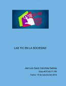 LAS TIC EN LA SOCIEDAD