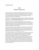 Diferénciate o desaparecerás