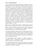 ¿Qué es el condicionamiento?