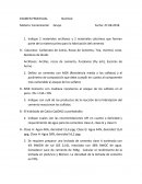 Examen de Cementación de pozos