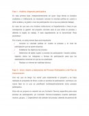 Fases de una propuesta de participación