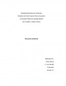 Educación Ambiental es el proceso dinámico, continuo y participativo