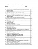 Perfil para parejas de Los 5 lenguajes de amor: para El