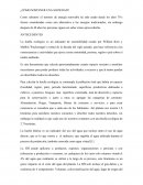 Cómo sostener una sociedad?