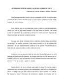 DIFERENCIAS ENTRE EL LIBRO Y LA PELICULA”DESDE MI CIELO”