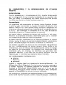 EL CONSUMISMO Y EL DESEQUILIBRIO EN ESTADOS UNIDOS