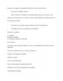 Pensamiento, Lenguaje y la Realidad del Derecho de Caras al Derecho Clase
