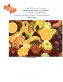 Calidad de la Guayaba y Parchita