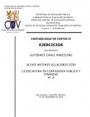 CONTABILIDAD DE COSTOS II EJERCICIOS