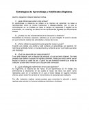 Estrategias de Aprendizaje y Habilidades Digitales