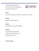 Gestión de accidentes de trabajo en los lugares de trabajo