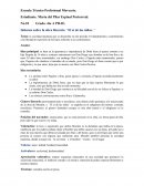 Informe sobre la obra literaria ´´El sí de las niñas.´´