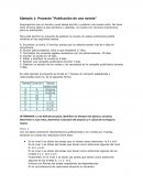 Ejemplo 1: Proyecto “Publicación de una novela”