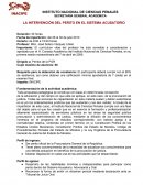 LA INTERVENCIÓN DEL PERITO EN EL SISTEMA ACUSATORIO