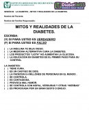 Mitos y realidades de la diabetes
