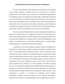 NUEVOS RETOS PARA UNA EVALUACIÓN PARA EL APRENDIZAJE