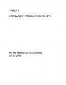 Tarea 5 liderazgo y trabajo en equipo