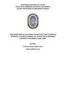 Implementaciòn de un sistema fotovoltaico para el beneficio optimo de la calida academica