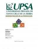 Administracion de la produccion. Método ABC para gestion de almacenes