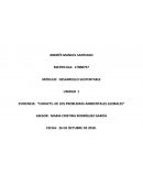 CARACTERISTICAS DE LOS PROBLEMAS AMBIENTALES GLOBALES