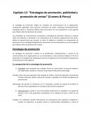 Estrategias de promoción, publicidad y promoción de ventas