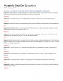 La Gestión de la Calidad Aplicada a la Educación