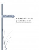 La recristalización