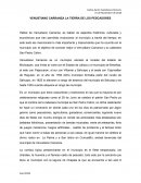 ENSAYO SOBRE VENUSTIANO CARRANZA