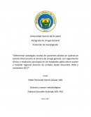 Postgrado de Cirugía General Protocolo de Investigación