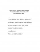 SÍNTESIS DE LA PELÍCULA FRANCESCO