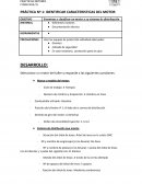 PRÁCTICA Nº 1: IDENTIFICAR CARACTERISTICAS DEL MOTOR