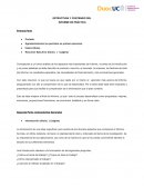 ESTRUCTURA Y CONTENIDO DEL INFORME DE PRÁCTICA