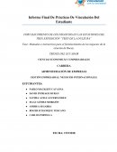 FORTALECIMIENTO DE LOS NEGOCIOS EN LAS ESTACIONES DEL TREN EXPEDICIÓN “TREN DE LA DULZURA”