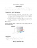 ÁREA QUÍMICO – BIOLÓGICA