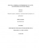 Educación: Aspectos, condiciones y experiencias desde la perspectiva y la problemática