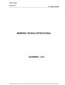 MEMORIA TECNICA ESTRUCTURAL