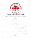 CLASIFICACION DE LOS COSTOS. “Costos de Fabricación”