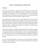 Funcionalismo en la Arquitectura