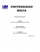 Modulo Nuevas Tecnologías Aplicadas a la Educación