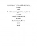 Influencia del reggaetón en los jóvenes