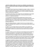 Cuál fue el debate político que tuvieron los candidatos ala presidencia de México al enterarse que Enrique de la Madrid quería legalizar la marihuana?