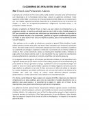 Gobierno del Perú entre 1948 y 1968