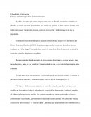 Filosofía de la Educación Ensayo: Epistemología de las Ciencias Sociales