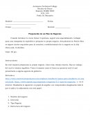 Preparación de un Plan de Negocios